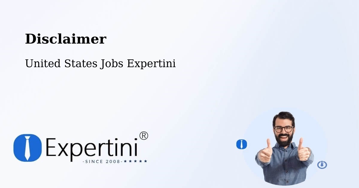 Disclaimer – Pendleton - United States Jobs Expertini