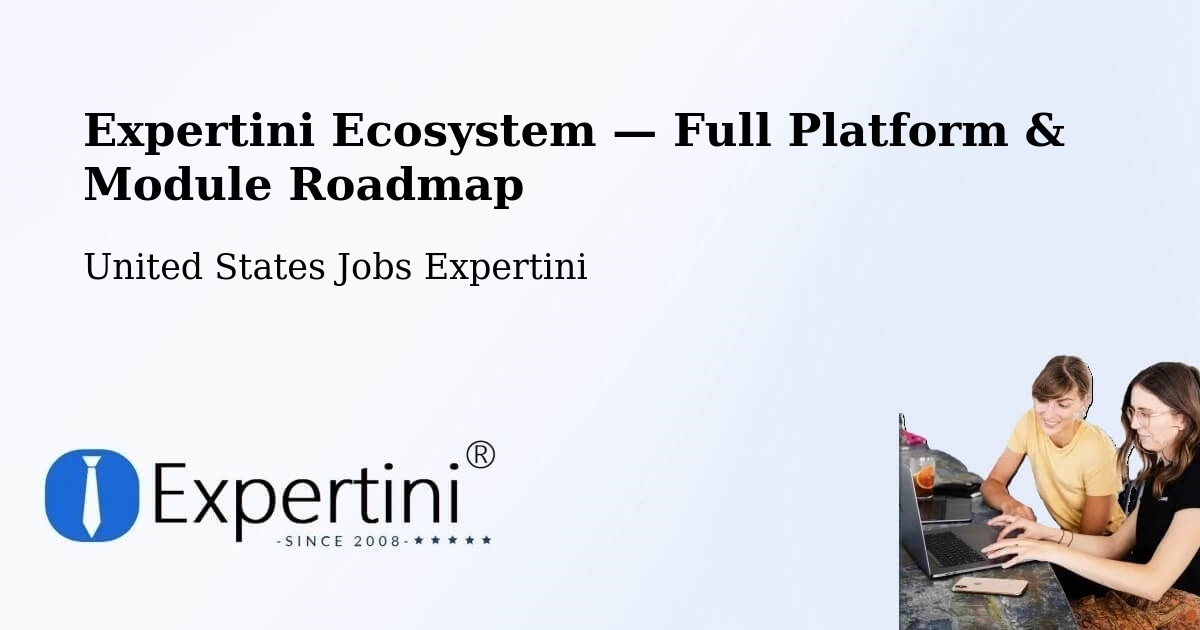 Expertini Ecosystem — Full Platform & Module Roadmap – Pendleton