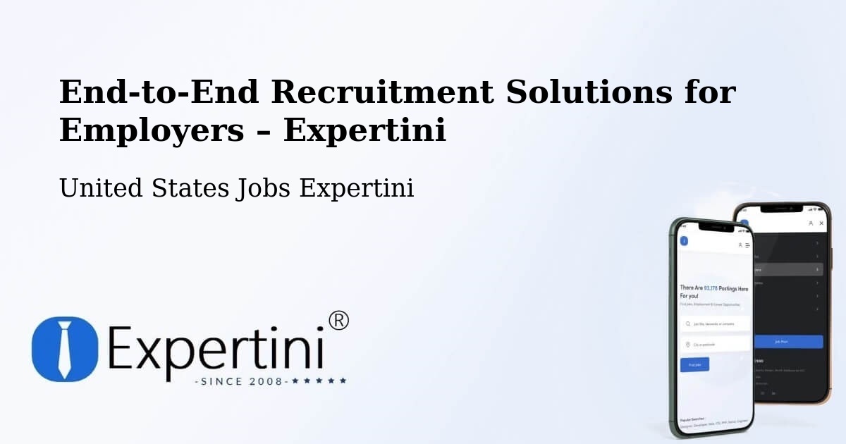 Recruitment Solutions for Employers – Pendleton - Pendleton, United States Jobs Expertini