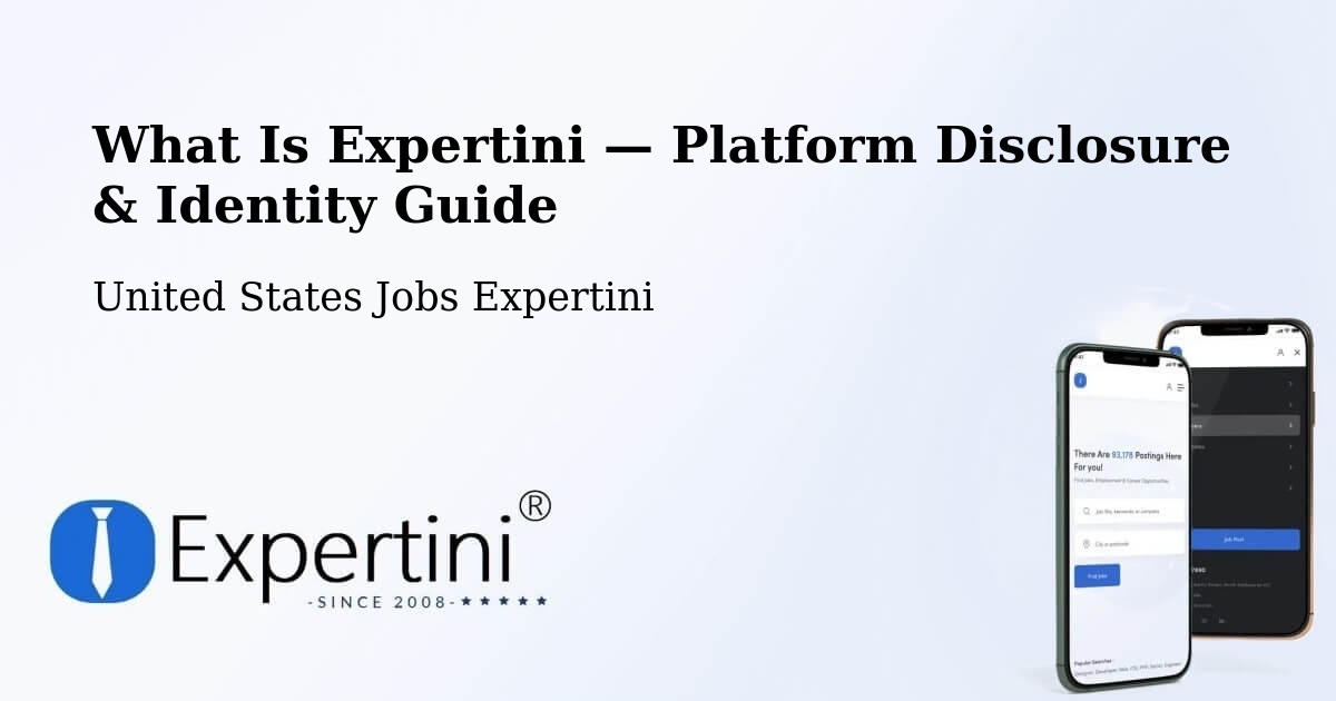 What Is Expertini — Platform Disclosure & Identity Guide – Pendleton